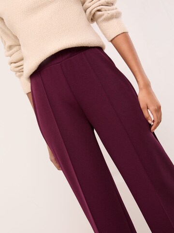 Lipsy Широкий Плиссированные брюки в Красный