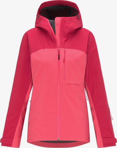 PYUA Veste outdoor 'Trace' en rouge, Vue avec produit