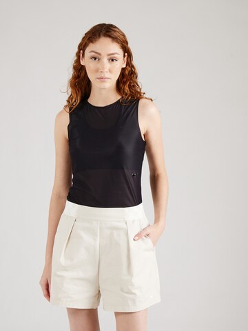 NIKE Sports top in Black: front