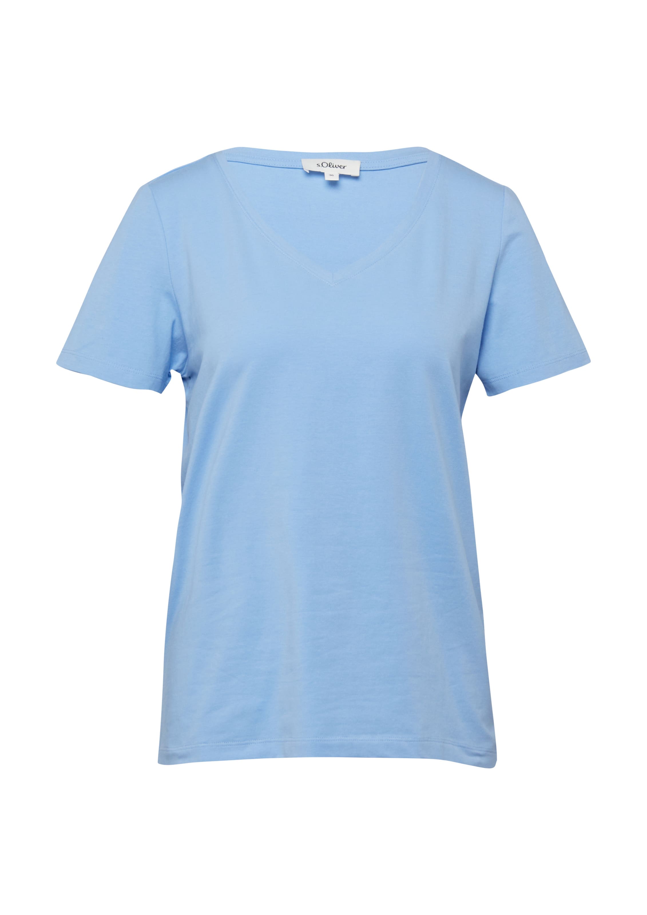s.Oliver Shirt in Blauw: voorkant