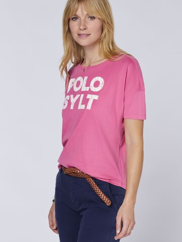 Polo Sylt T-Shirt in Pink