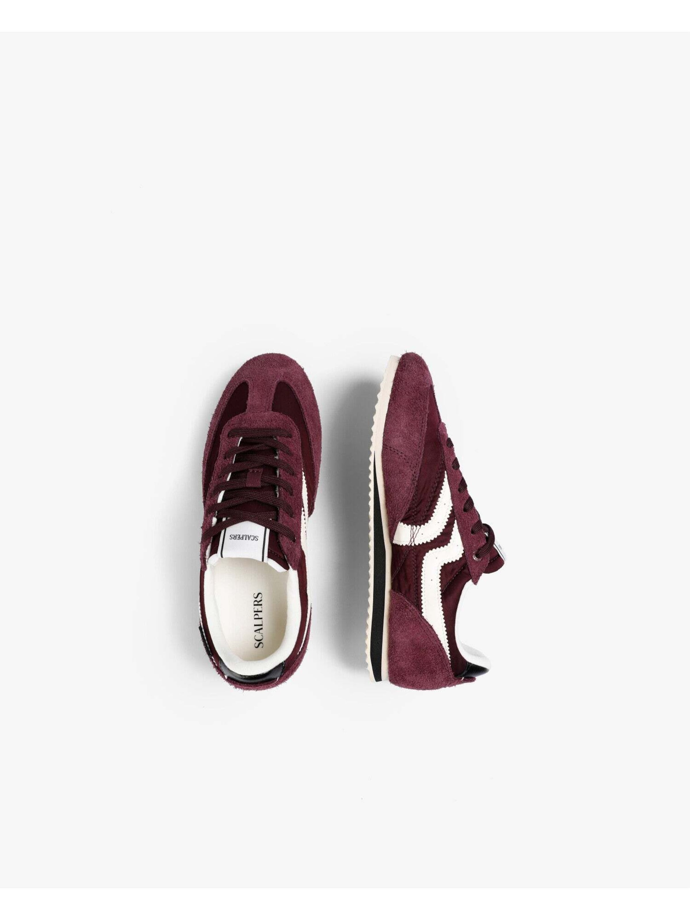 Baskets basses 'Nats' Scalpers en rouge