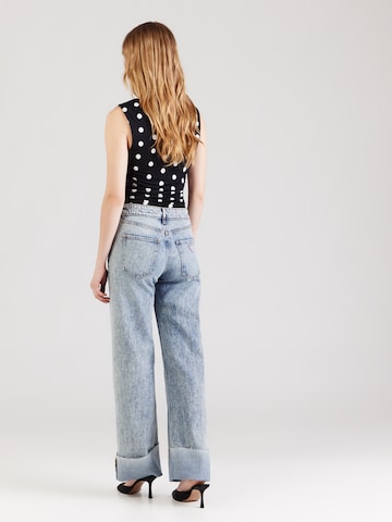 GUESS Wide leg Τζιν 'Rey' σε μπλε