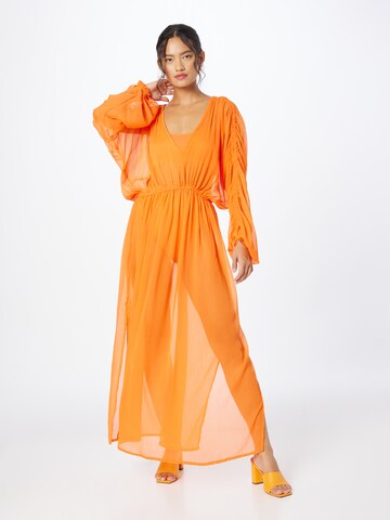 Robe Dorothy Perkins en orange : devant