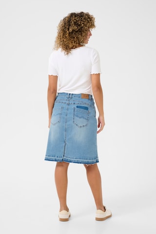 Cream Skirt 'CRPatch' in Blue