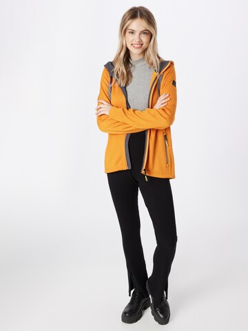 KILLTEC Athletic Fleece Jacket in Yellow