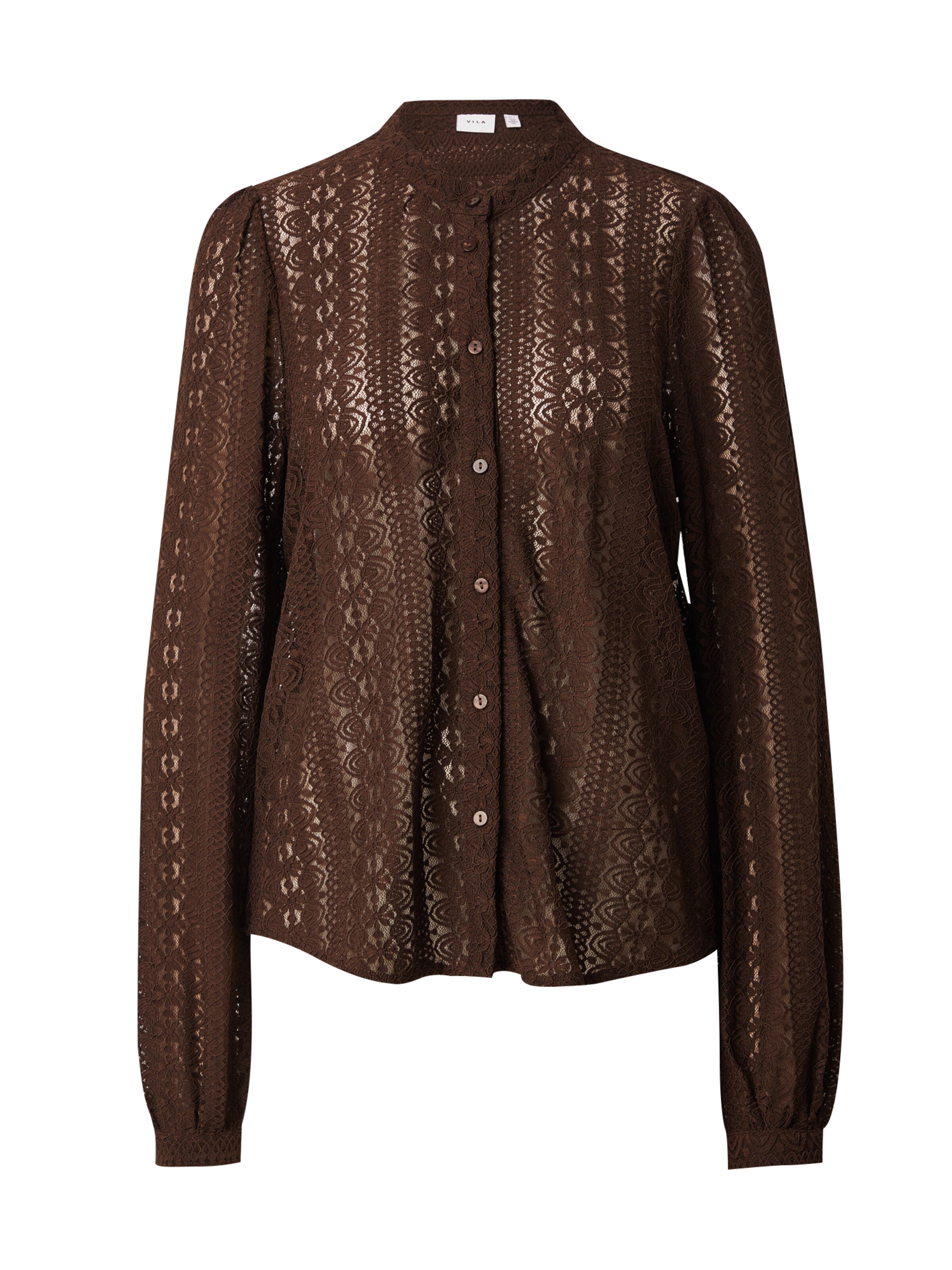 VILA Blouse 'VIChikka' in Brown: front