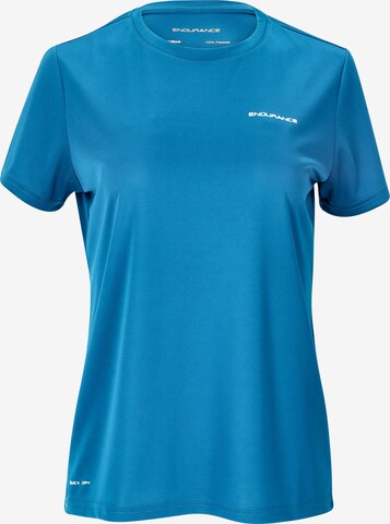 ENDURANCE Functioneel shirt 'Vista' in Blauw: voorkant