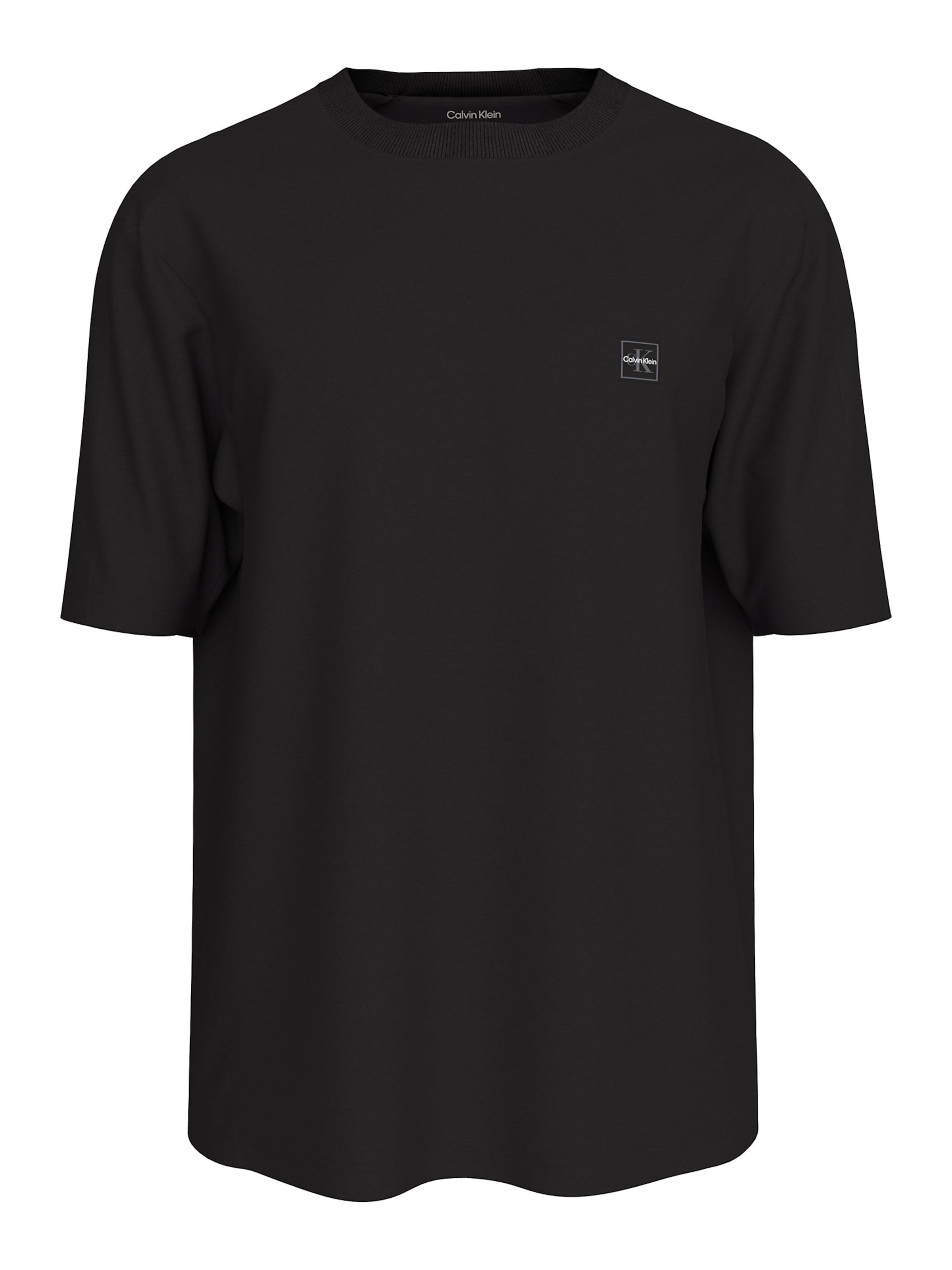 T-Shirt Calvin Klein Sport en noir : devant