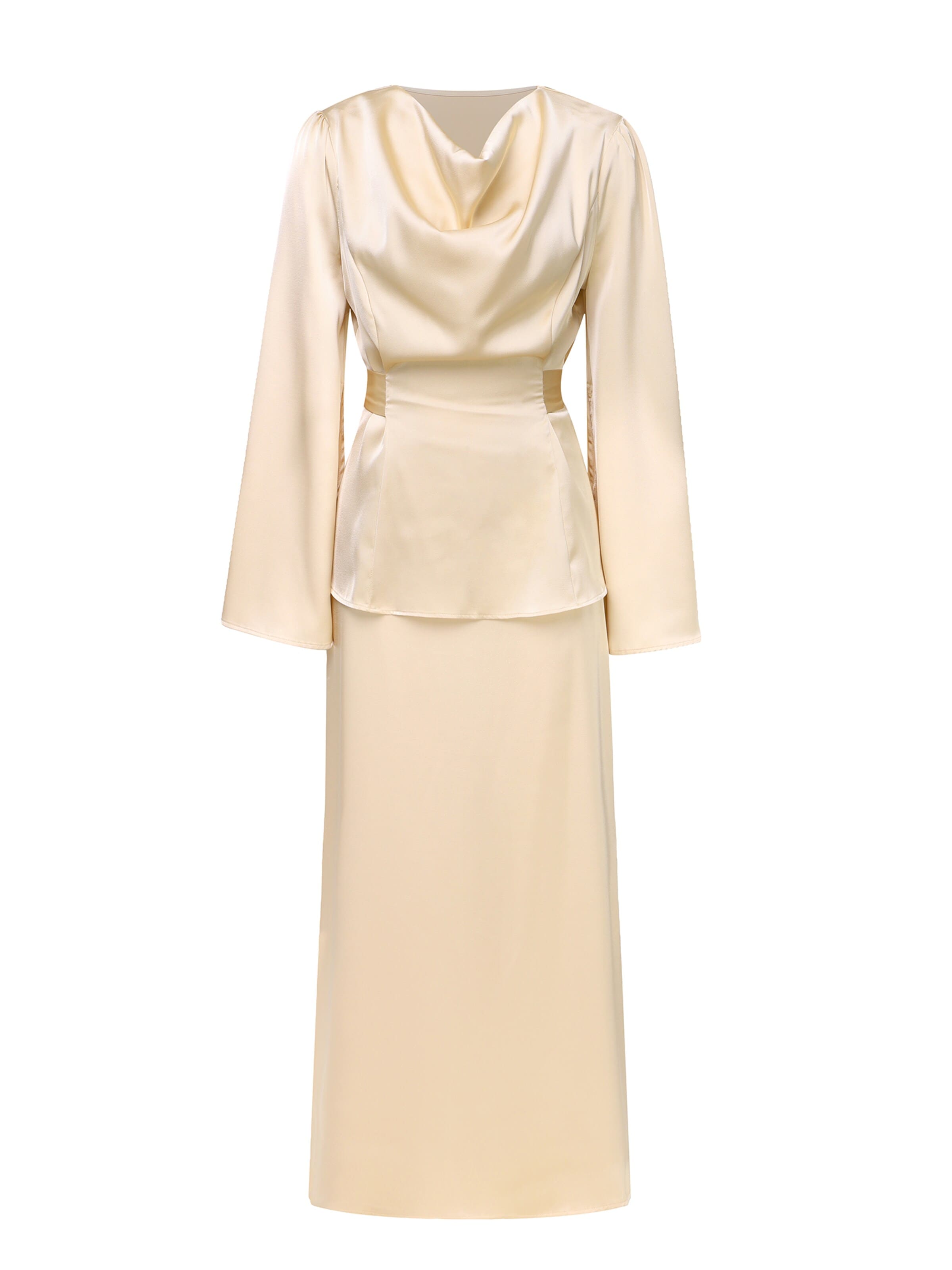 LapaPlus Kostym 'Women Set' i beige