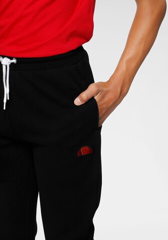 ELLESSE Tapered Παντελόνι 'Colino' σε μαύρο