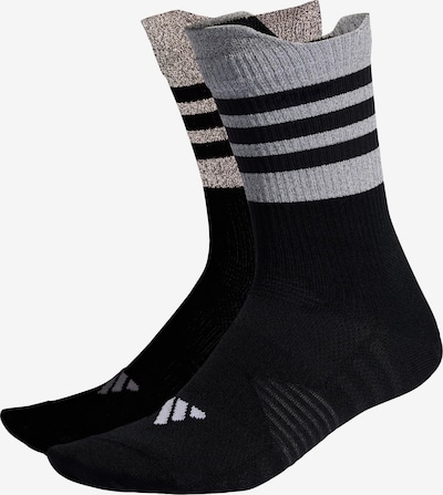 ADIDAS PERFORMANCE Socks in grau / schwarz / weiß, Produktansicht