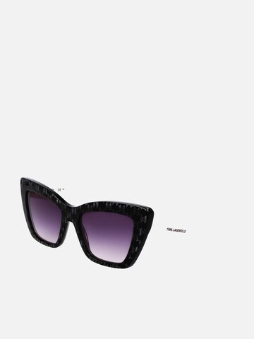 Karl Lagerfeld Zonnebril in Zwart