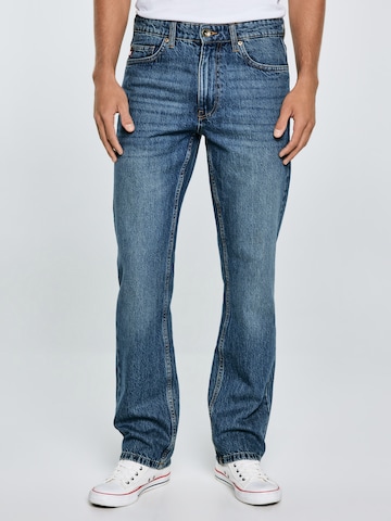 BIG STAR Regular Jeans 'COLT' in Blauw: voorkant