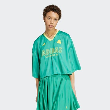 ADIDAS SPORTSWEAR Функциональная футболка 'HOUSE OF TIRO' в Зеленый: спереди