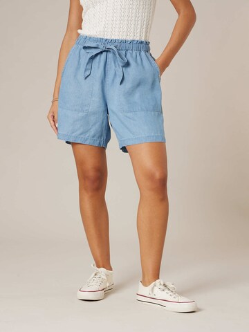 Regular Pantalon 'Sharmy' Deeluxe en bleu : devant