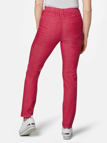 Goldner Slimfit Jeans in Rood
