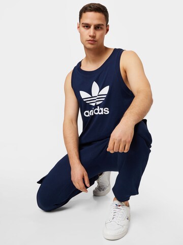 ADIDAS ORIGINALS - Camiseta 'Adicolor Classics Trefoil' en azul