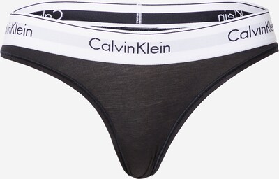 Calvin Klein Underwear Stringi w kolorze jasnoszary / czarny / białym, Podgląd produktu