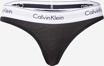 Calvin Klein Underwear Tanga gaćice u svijetlosiva / crna / bijela, Pregled proizvoda