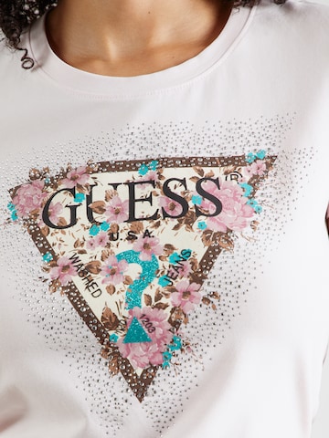 GUESS Shirts 'CHERRY FLOWER' i pink