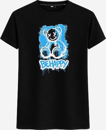 RMK Shirt 'Crazy Bär' in Black: front