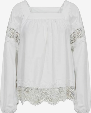 Soyaconcept Bluse 'Netti 80' i hvid: forside