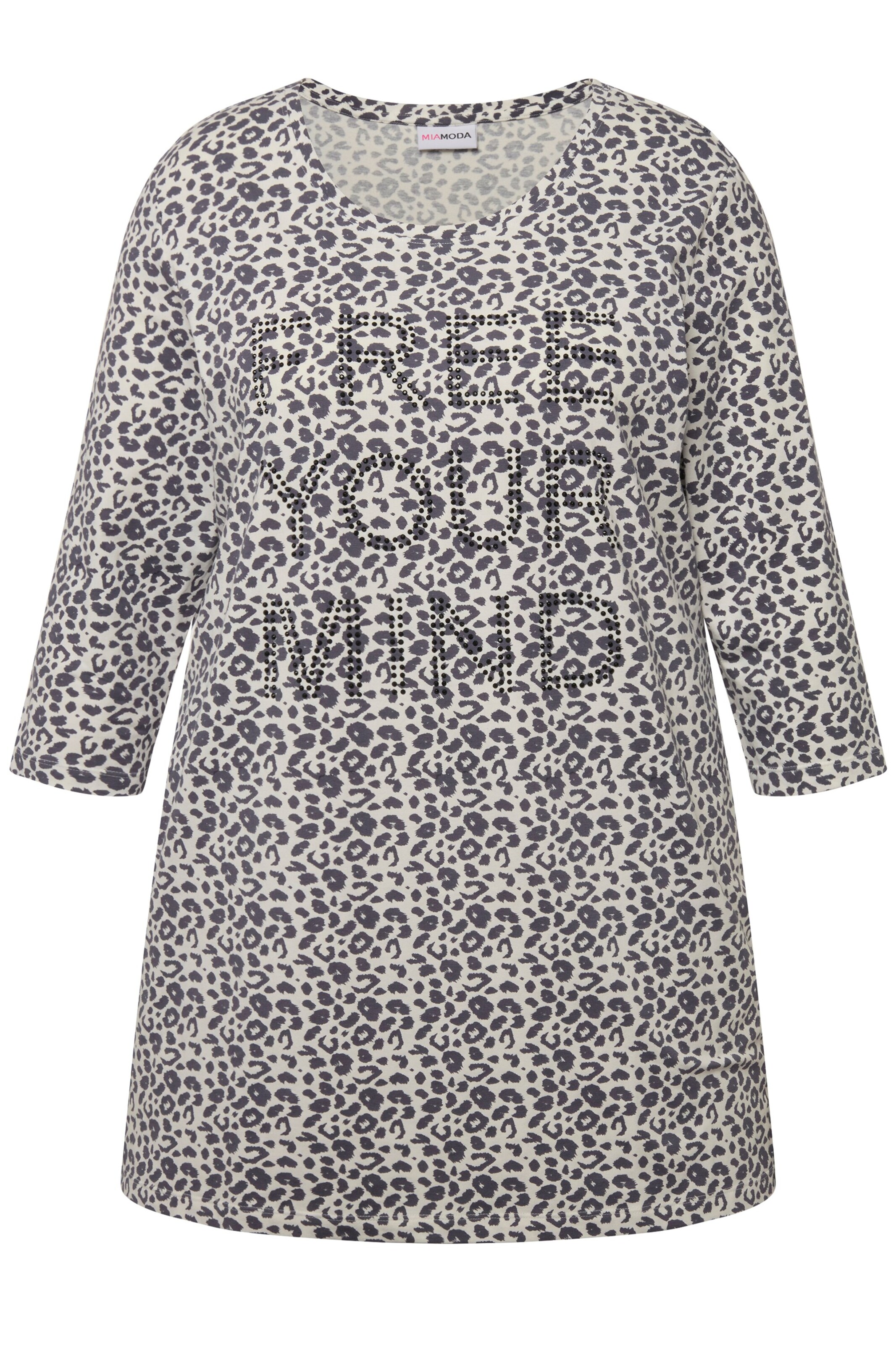 MIAMODA Shirt in Zwart: voorkant