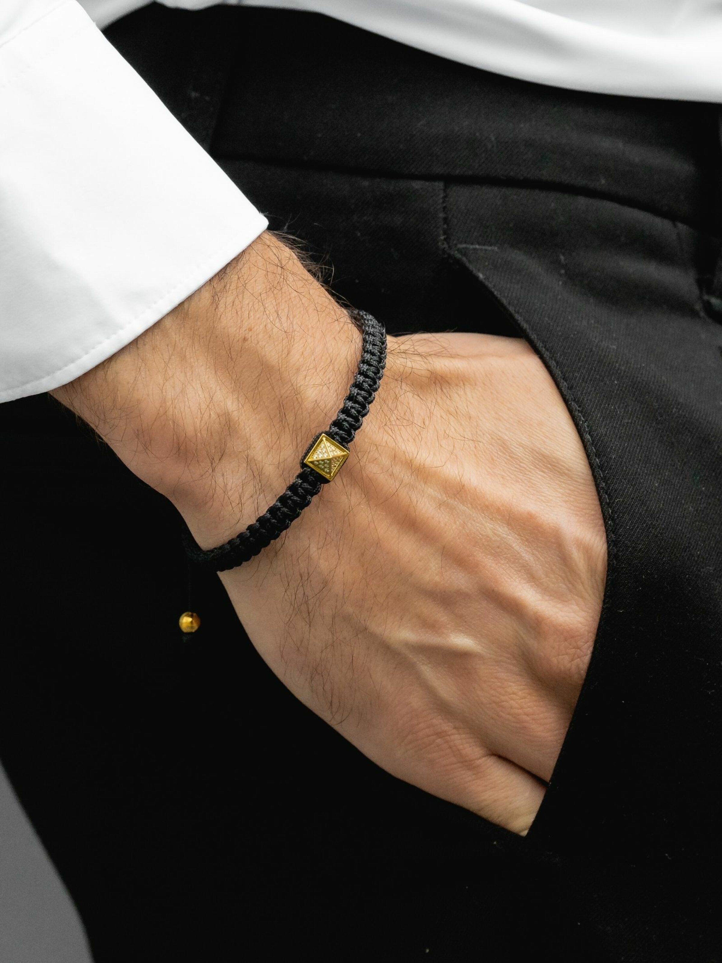 GT Collection Bracelet 'Pyramid-Bracelet' in Gold