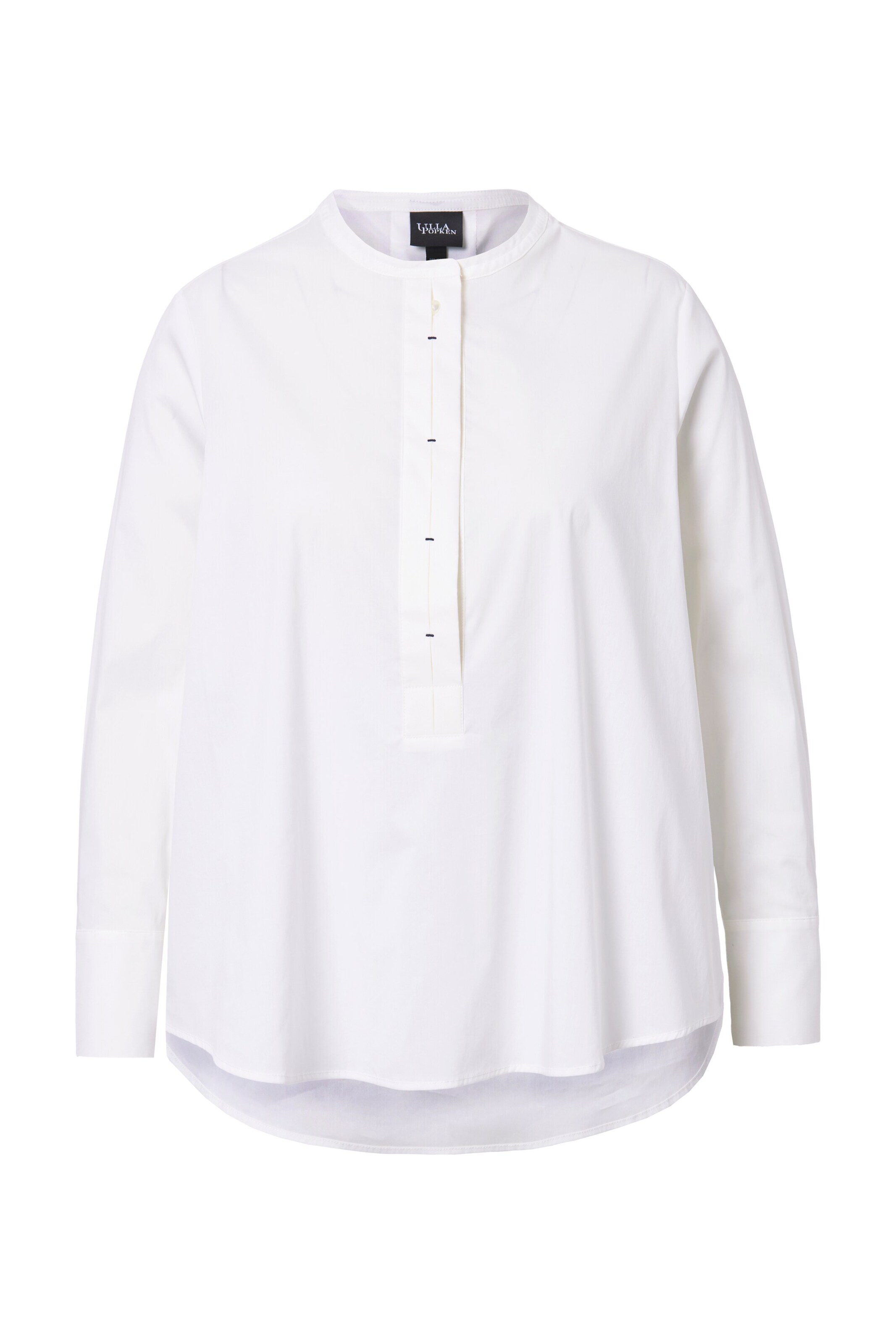 Ulla Popken Bluse in Weiß: Vorderseite