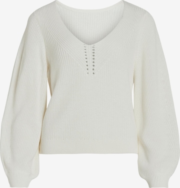 VILA Sweater 'Baha' in White: front