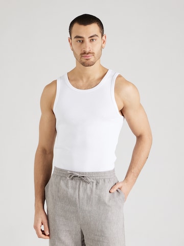 ABOUT YOU x Kevin Trapp Tanktop 'Thore' in Weiß: predná strana