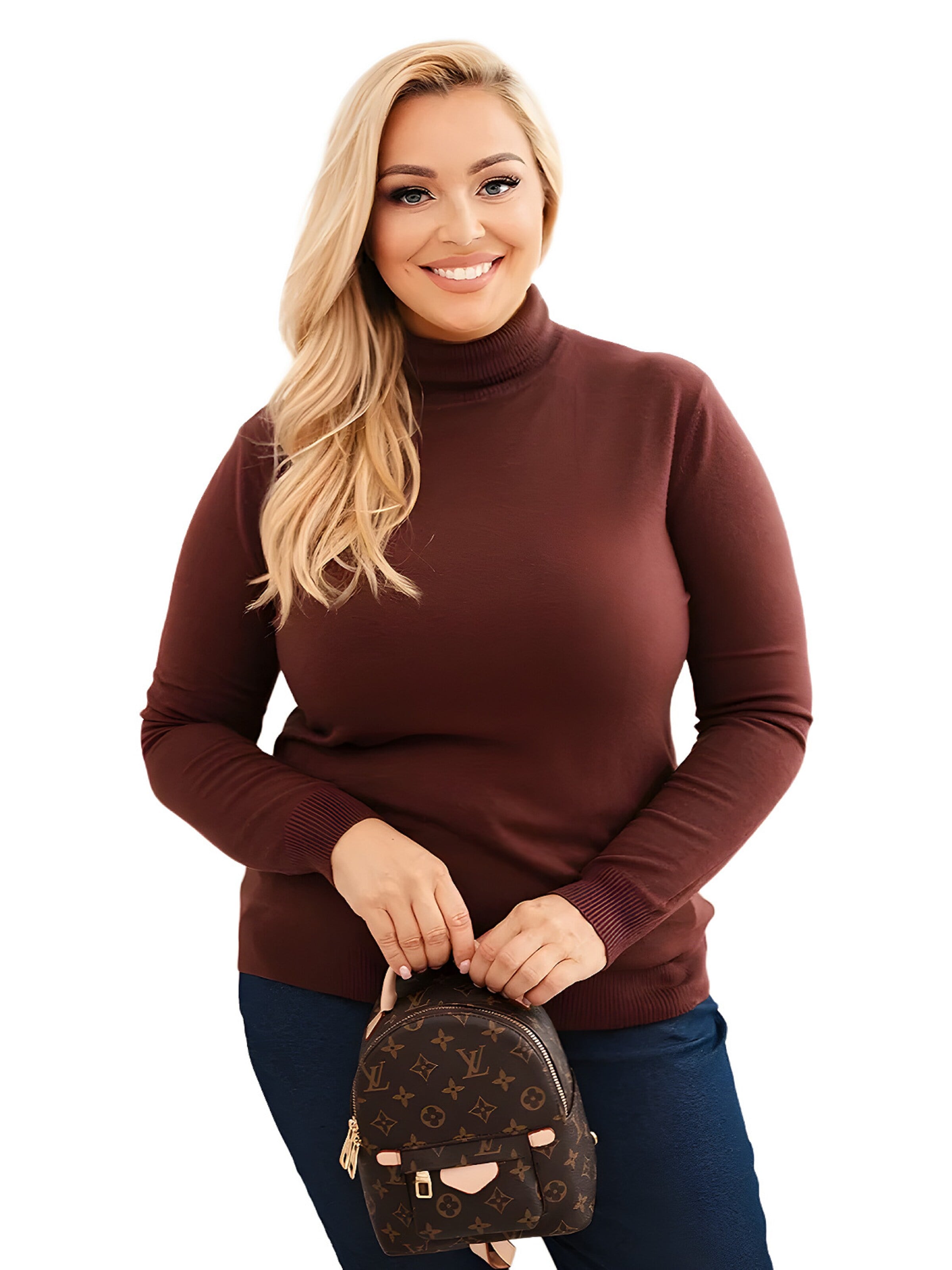 Lumera Pullover 'Velo'‌ in Braun: Vorderseite