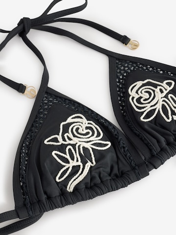 B by Ted Baker Trojuholníky Bikinový top - Čierna