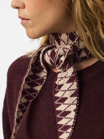 PIECES Scarf 'KOMMA ' in Beige