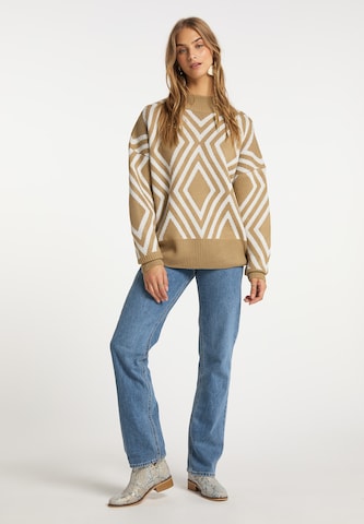 IZIA Strickpullover in Beige