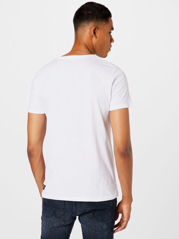 TOM TAILOR DENIM T-Shirt in Weiß