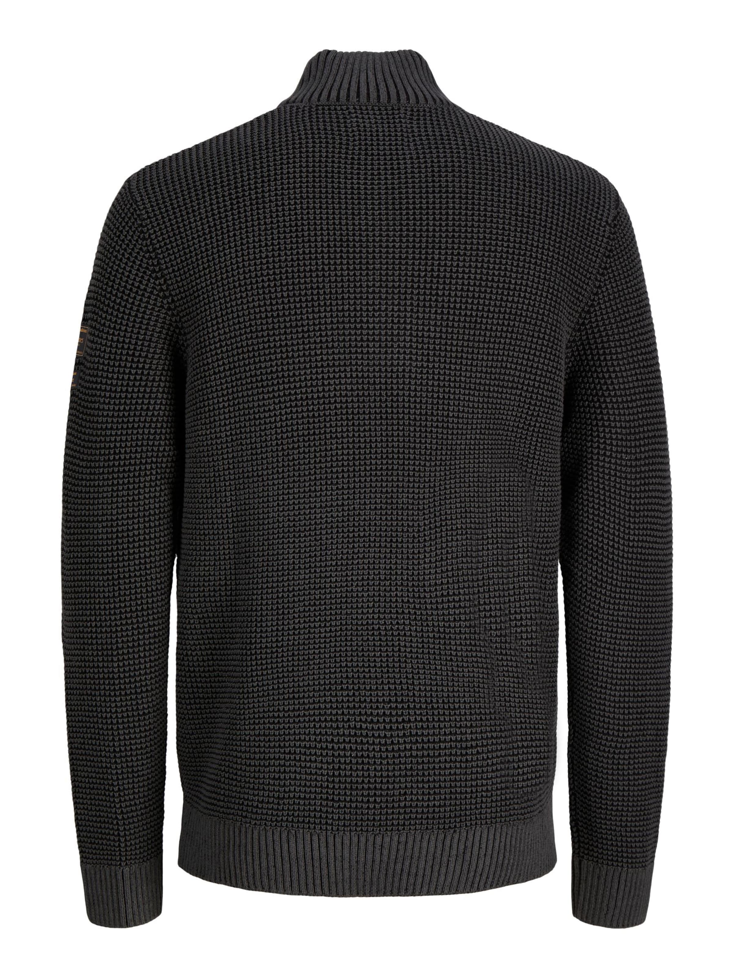 JACK & JONES Tröja 'JJElias' i svart