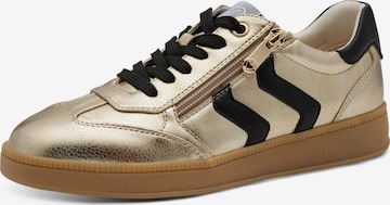 MARCO TOZZI - Zapatillas deportivas bajas en oro: frente