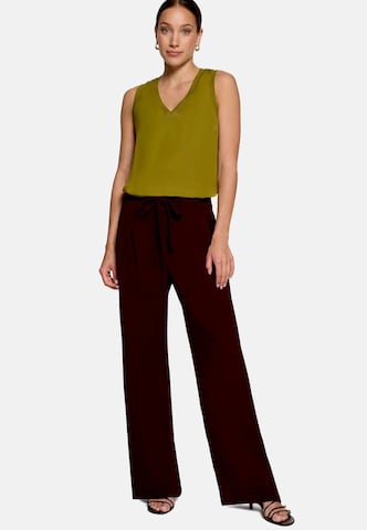 Slimfit Pantaloni di zero in rosso: frontale