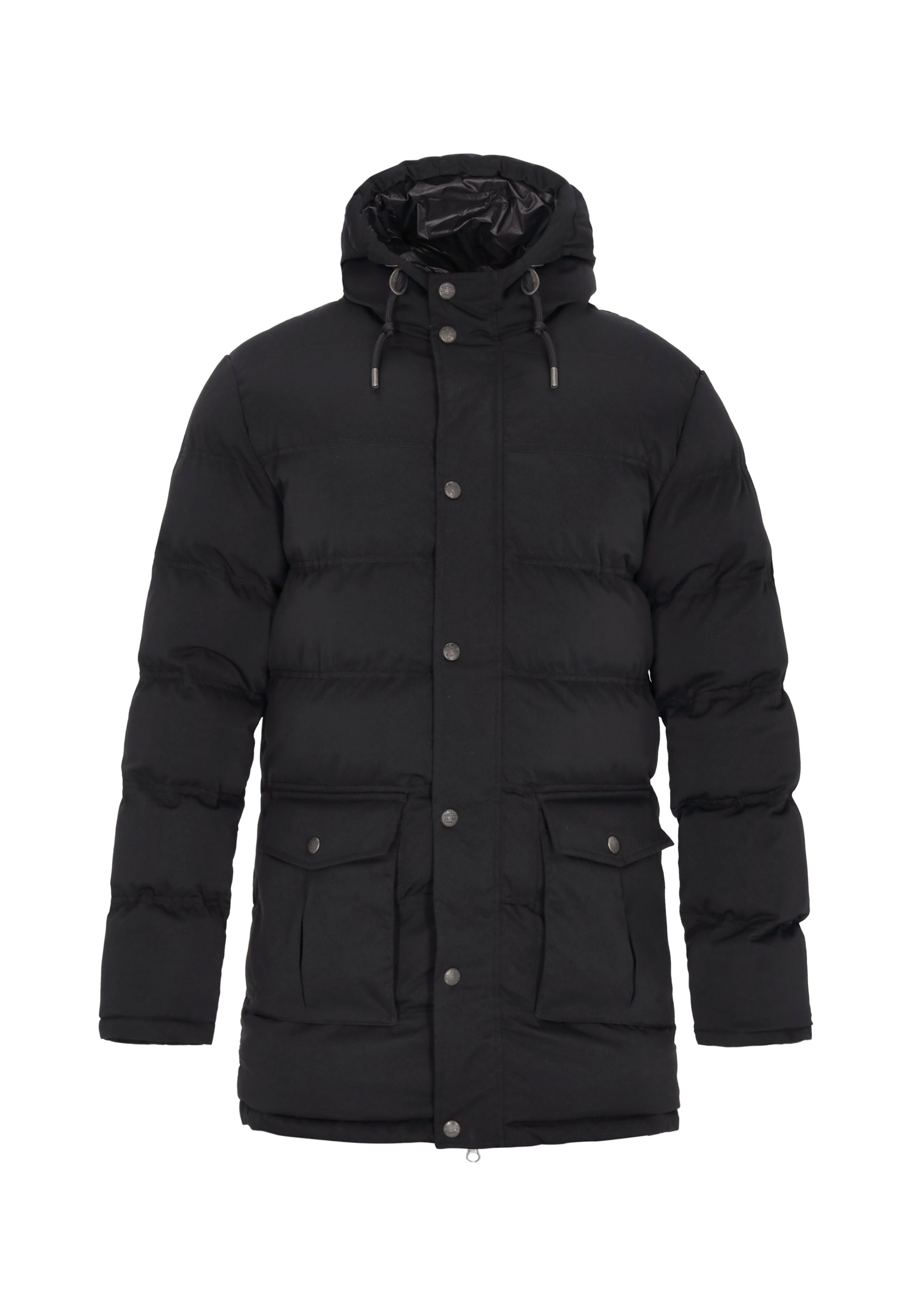 DreiMaster Vintage - Chaqueta de invierno en negro: frente