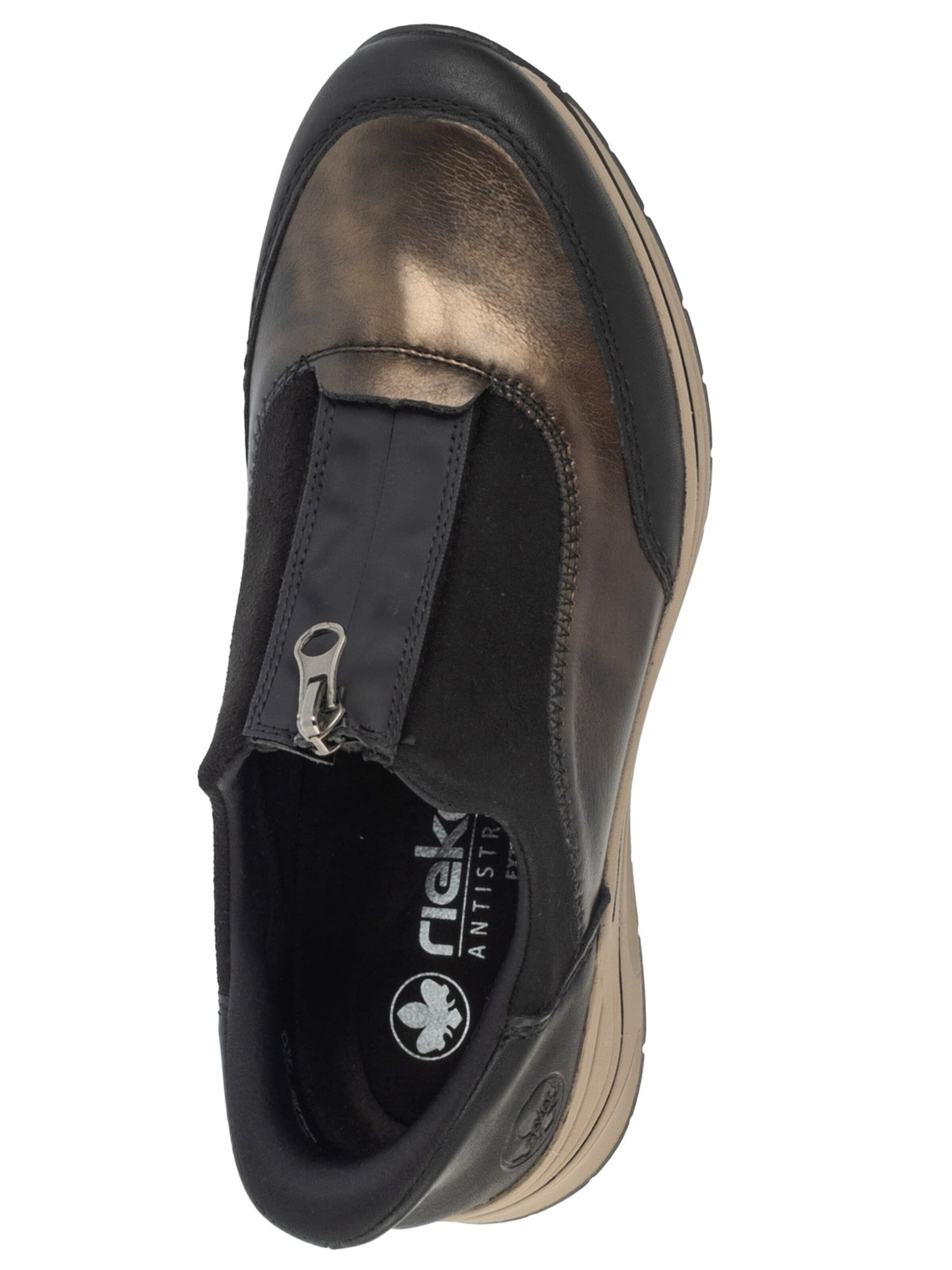 Rieker Slip-on 'Rieker Shoes N9553' in Zwart