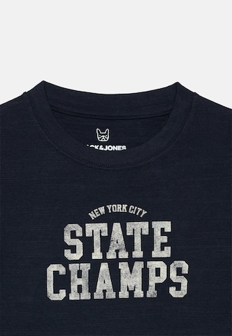 T-Shirt 'JPRBLUJACOB' Jack & Jones Junior en bleu