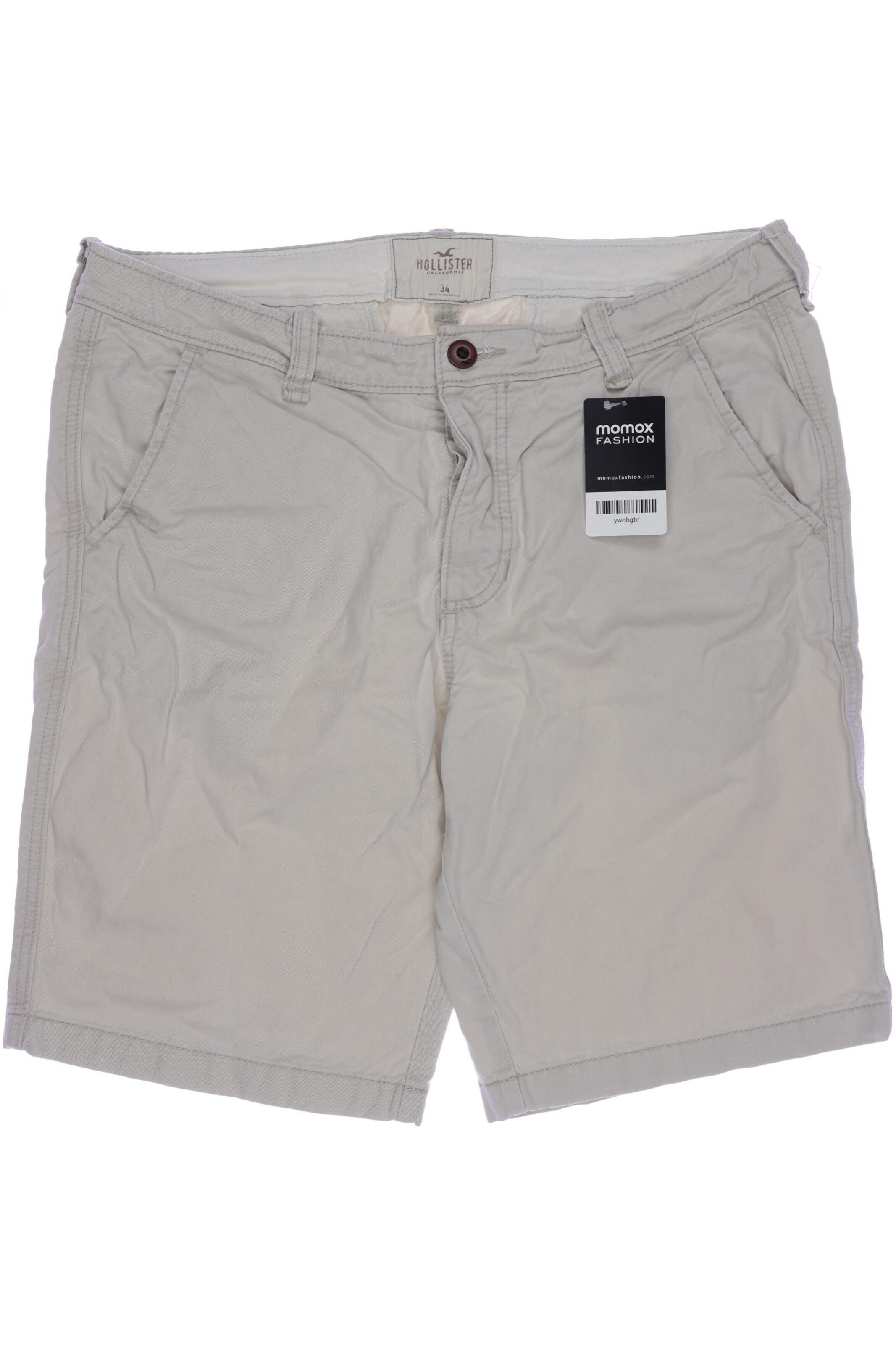 HOLLISTER Shorts in 34 in Beige: front