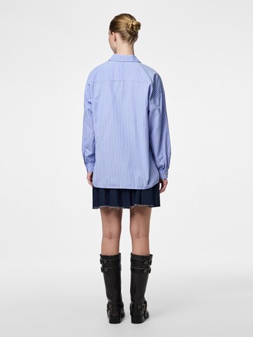 PIECES Blouse 'PCFolli' in Blue