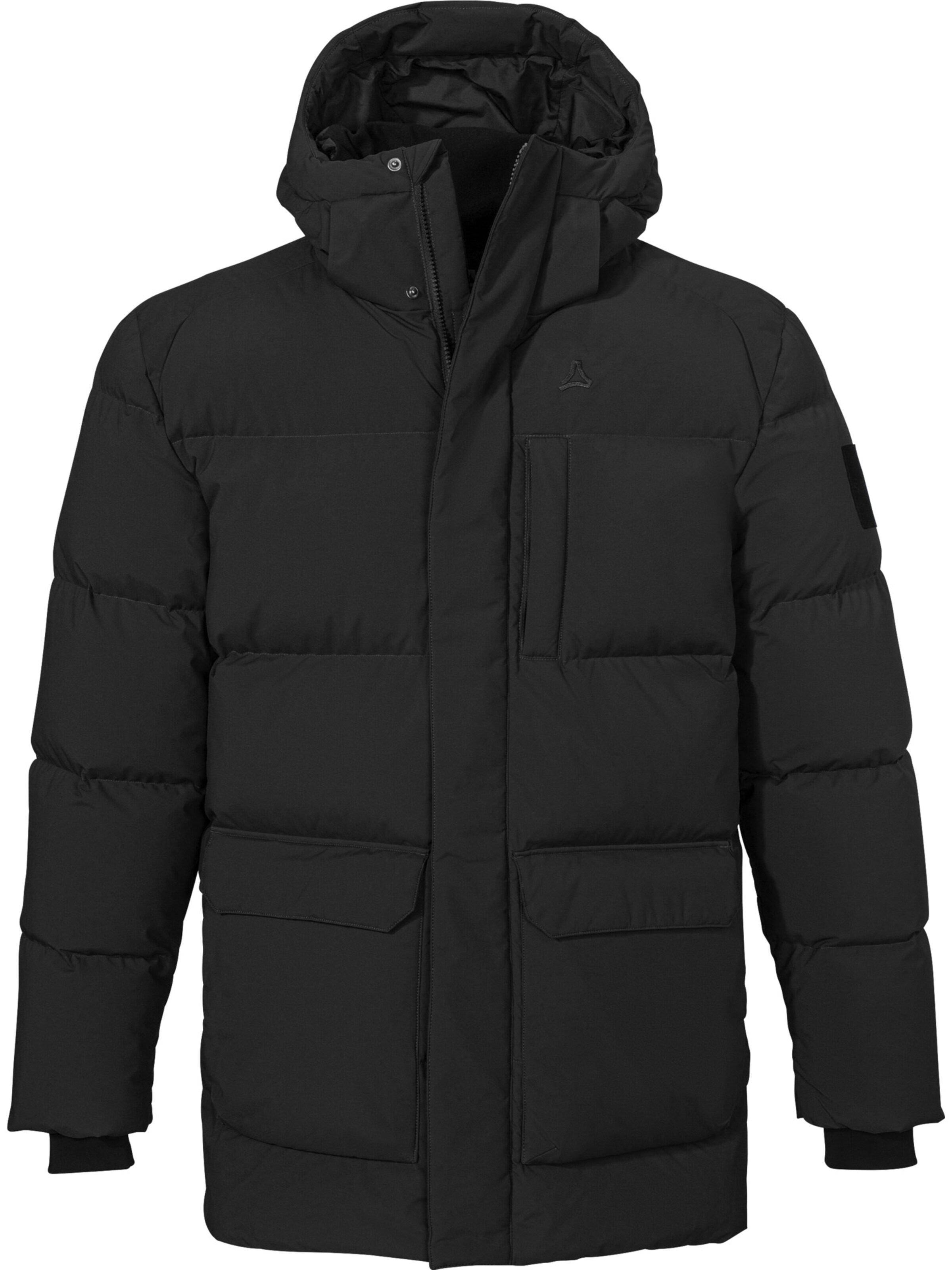Schöffel Outdoor jacket in Black: front