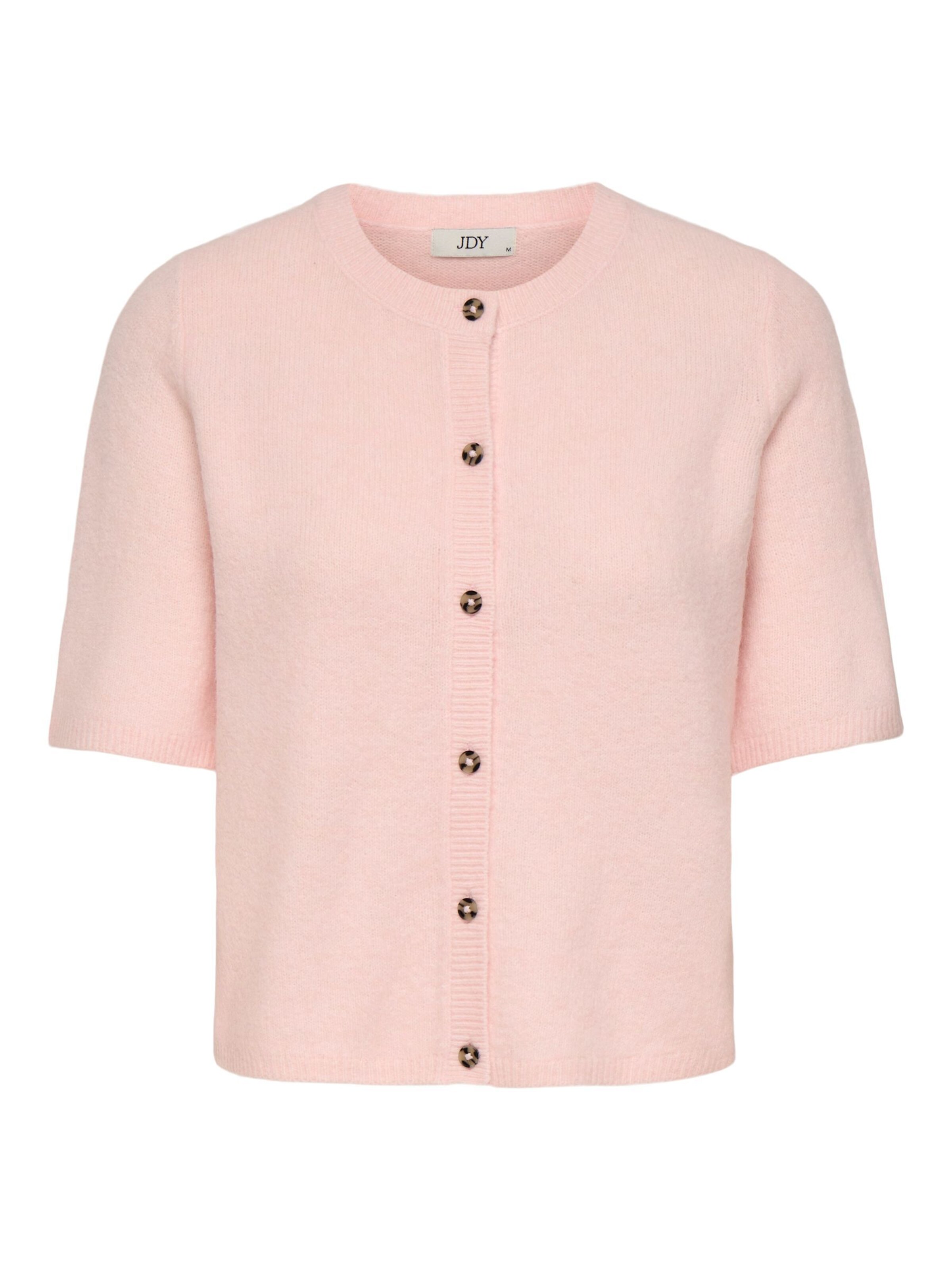 JDY Strickjacke 'JDYChloe' in Pink: Vorderseite