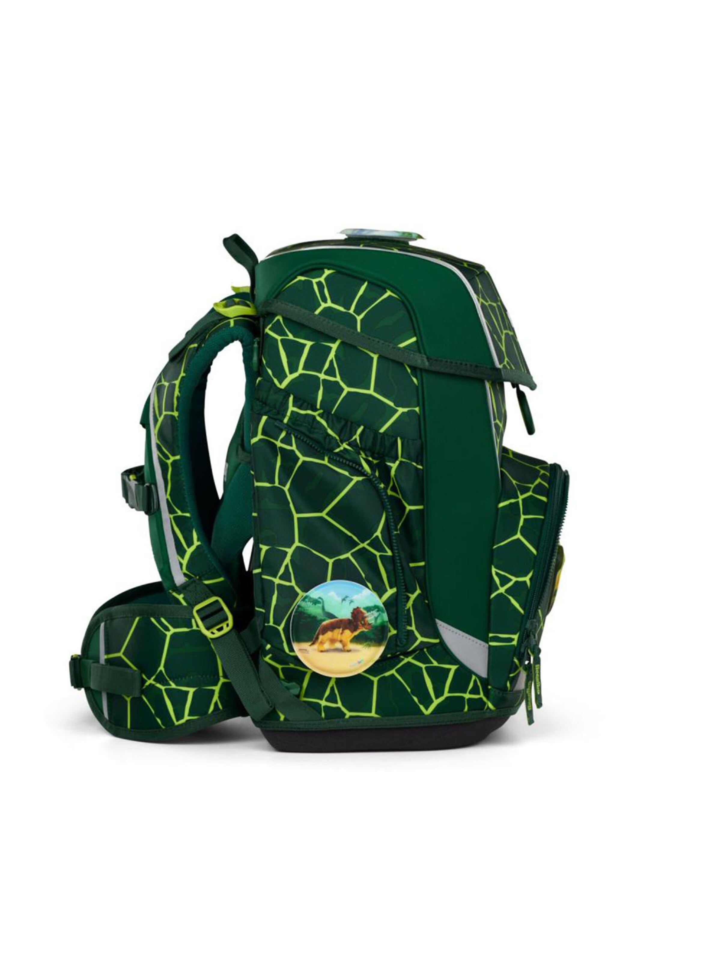 ergobag Rucksack 'Cubo Set 5 tlg'‌‌‌‌‌‌‌‌‌ in Grün