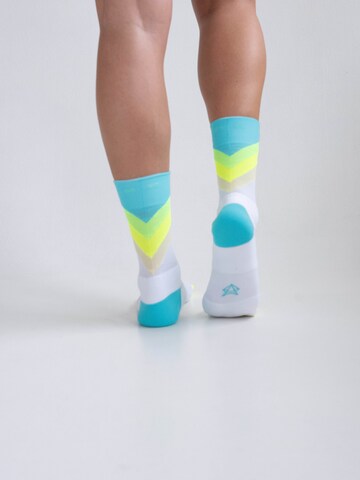 INCYLENCE Athletic Socks 'GRADES' in Yellow