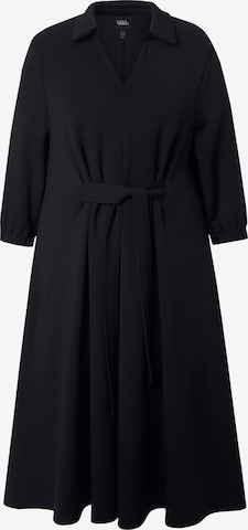 Ulla Popken Kleid in Schwarz: Vorderseite
